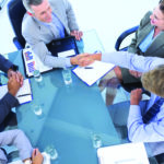 Business team during meeting in the office