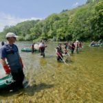 Une pêche électrique d inventaire sur la Loue