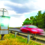 Automatic speed camera