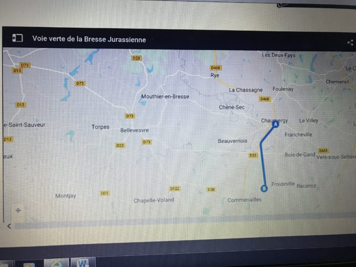 actuellement troncon de 4 virg 5 km entre ch et c et a terme 53 km
