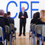 15404154 – portrait of a senior manager giving presentation to his colleagues