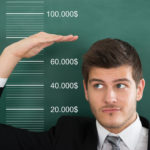 Businessman Measuring His Salary