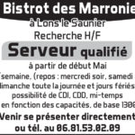 Bistrot des Marronniers emploi.indd