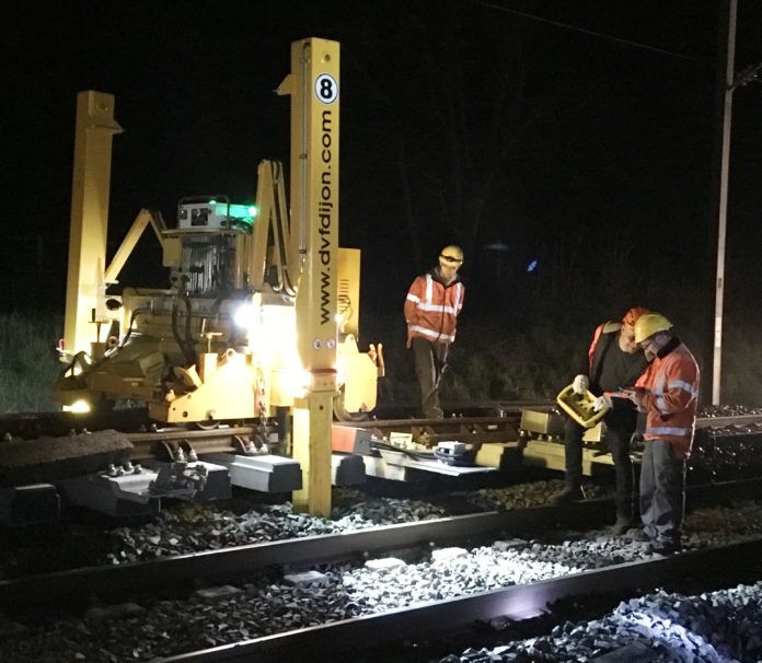 remplacement d’aiguillages en gare de Chatelay (3)