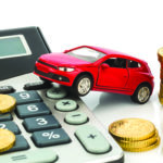 cost of the car. with calculator