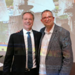 François Asselin et Christophe Thiebaud (le président national et le président départemental)