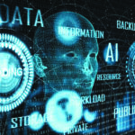 Technology and biometric concept