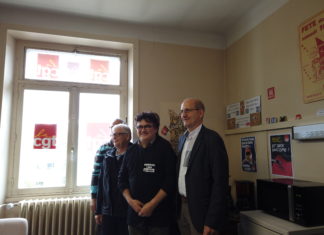 – Vidéo – Patrick Pelloux, médecin urgentiste « vedette » au chevet de l’hôpital de Lons-le-Saunier