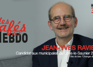 -Vidéo- Jean-Yves Ravier Candidat aux élections municipales 2020 de Lons-le-Saunier
