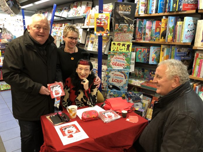 CHAMPAGNOLE FRAMBOISE POULET 7E PETIT LIVRE ROUGE 2019-11-23-DEDICACE MAISON DE LA PRESSE CHAMPAGNOLE