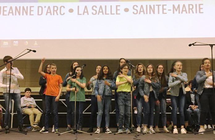 ECL SAINTE MARIE JOURNEE RESTITUTION DEFIS SOLIDAIRES 2019-05