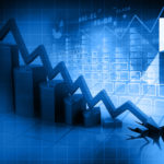 Graph showing business decline