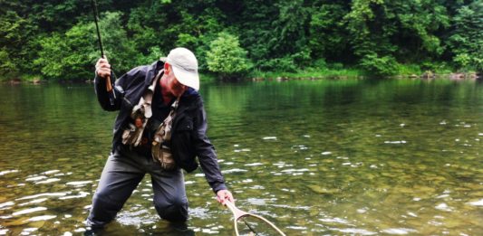 Pêche à la truite