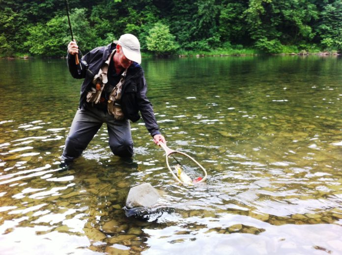 Pêche à la truite