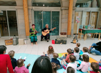 Clairvaux-les-Lacs : joli spectacle pour les tout-petits à la médiathèque