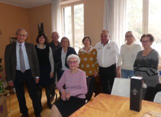 Odette Faure fête ses 100 ans chez elle