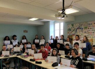 Arbois : Les élèves du collège Pasteur ont reçu leurs diplômes e-twinning