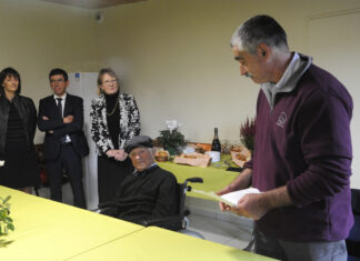 Le village de Verges a célébré son doyen : Maurice Butty a 110 ans