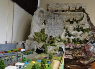 La maquette géante de Jouef 39 en gestation