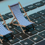 Deck chairs on a computer