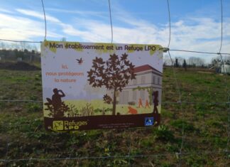 Arbois : les Jardins de l’Ethole classés “Refuge LPO”