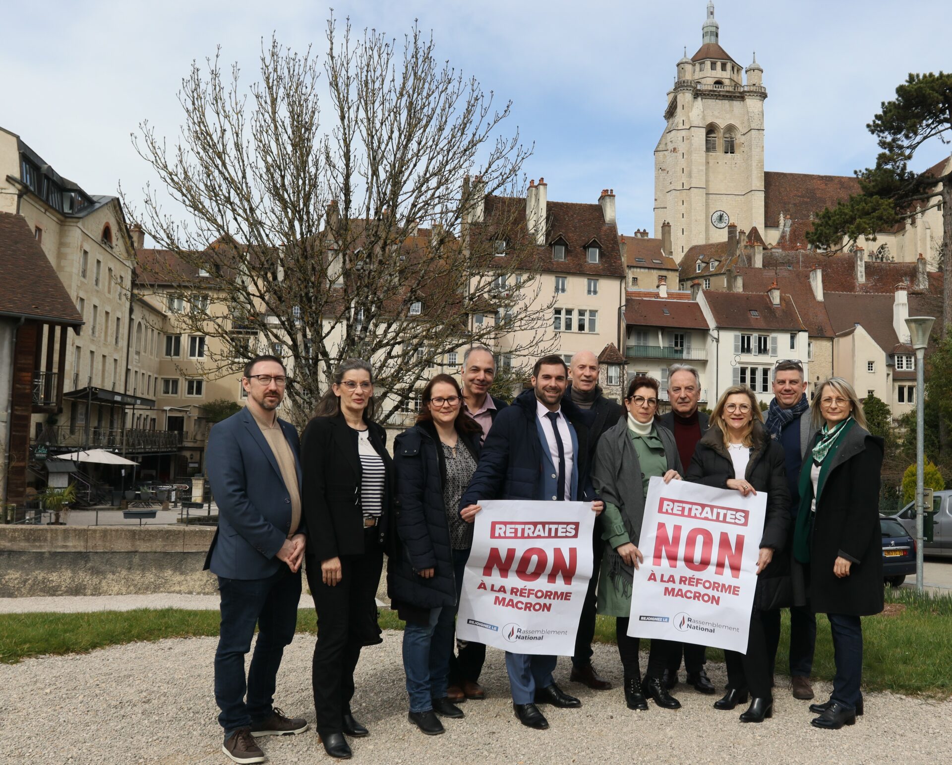 Tournée régionale des élus Rassemblement National dans le Jura Jura