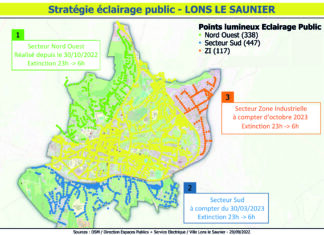 L’extinction de l’éclairage public se poursuit