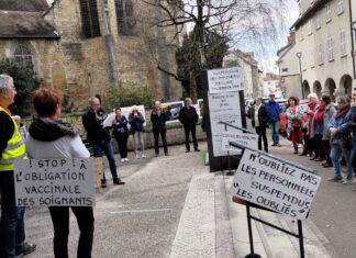 Les collectifs jurassiens pour la défense des soignants suspendus