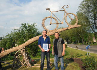 Orgelet : une sculpture de Frédéric Gensse saluera le passage du Tour de France