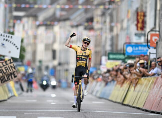 Vingegaard s’est imposé à Salins !