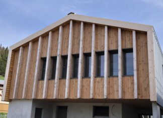 La construction du groupe scolaire neuf de Bois d’Amont est achevée