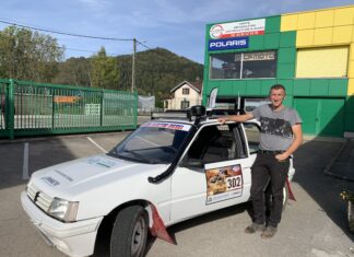 Un Champagnolais au 205 Africa Raid