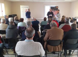 Le Maire de Sermange et vice Pdt Jura Nord, Patrick Cretté et Philippe Michaud