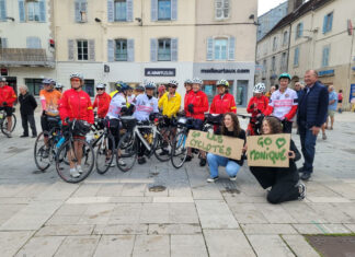 Lons-le-Saunier. Les cyclotes de l’ALL ont rejoint Paris