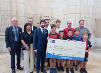 Dole. 1188 euros récoltés au profit des Bleuets de France