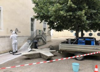 Lons-le-Saunier. La ville se dote d’une machine anti-graffiti innovante