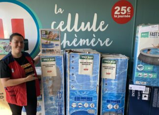 Dole & Région. Soleil, piscines et maillots de bain vous attendent à Super U Tavaux