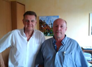 Pascal Routhier et Dominique Nicolin