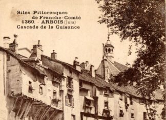 La cascade de la Cuisance à Arbois
