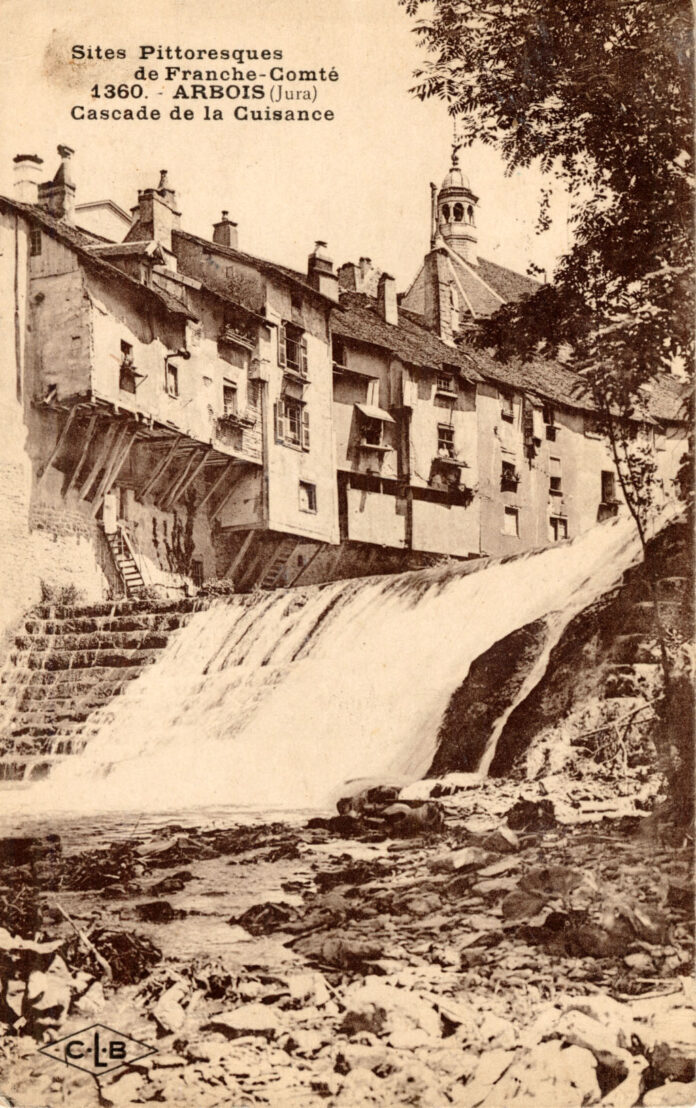 La cascade de la Cuisance à Arbois