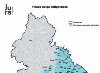 Jura. L’obligation des pneus neige et équipements spéciaux de retour depuis début novembre