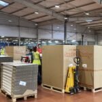 5. En fin de production les produits peuvent partir directement chez le client ou en stock.