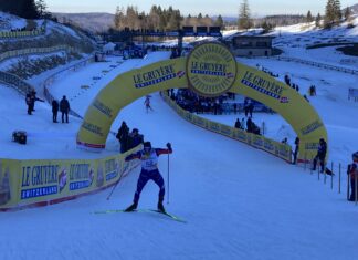 Les Rousses. Deuxième Coupe du Monde de ski nordique aux Tuffes