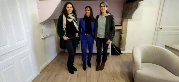 Trois des 6 praticiennes