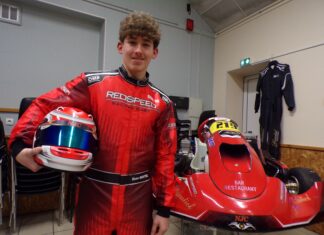 Evans. Enzo Boitel, un jeune pilote de karting plein d’avenir ! Enzo Boitel