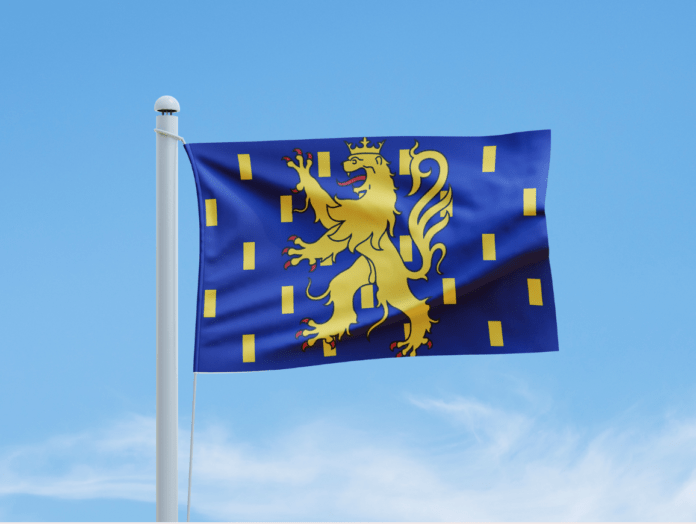 Drapeau Bourgogne Franche Comté