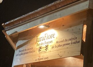 Haut-Jura. Le record de la plus grande fondue, battu en 2025 Record Mondial de fondu