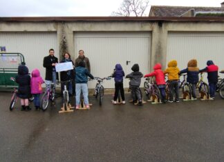 Arbois. Des vélos pour les élèves de l’école élémentaire école élémentaire arbois