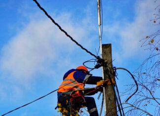 Intervention Enedis Poteaux Electrique