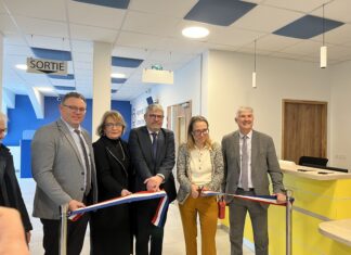 Lons-le-Saunier. Un accueil moderne au centre des finances publiques de Lons-Turgot Inauguration finances publiques Lons-le-Saunier